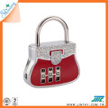 Fancy Cable 3 Digit Password Padlock ; Handbag Padlock